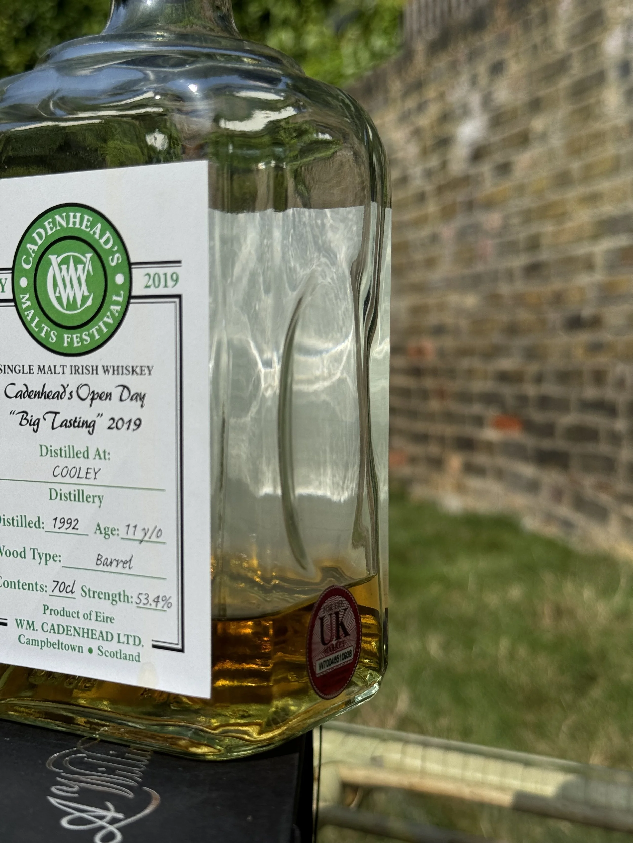 Cadenhead's Cooley 1992 “11yo” — Dramface